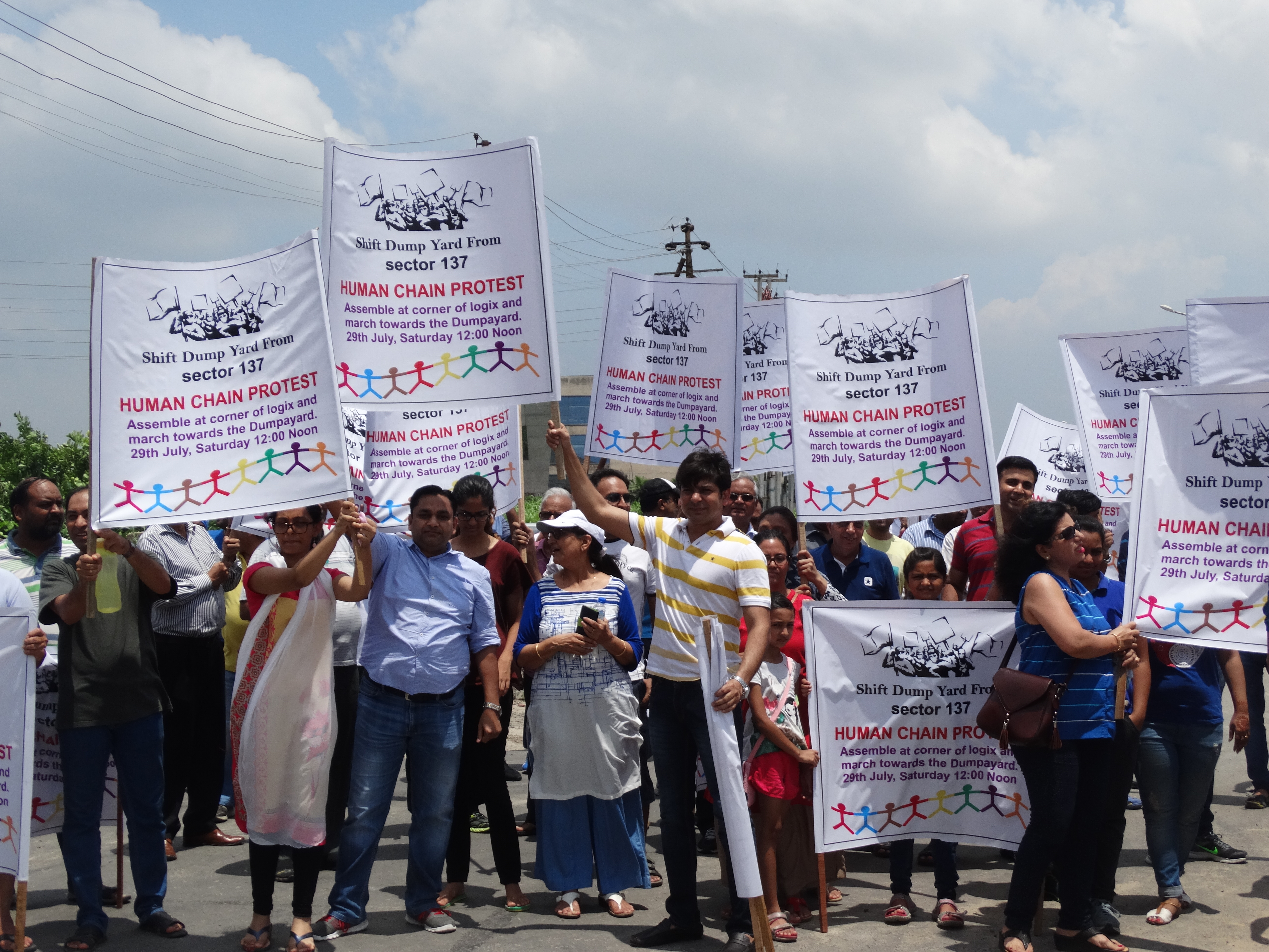 Noida Homebuyer Protest