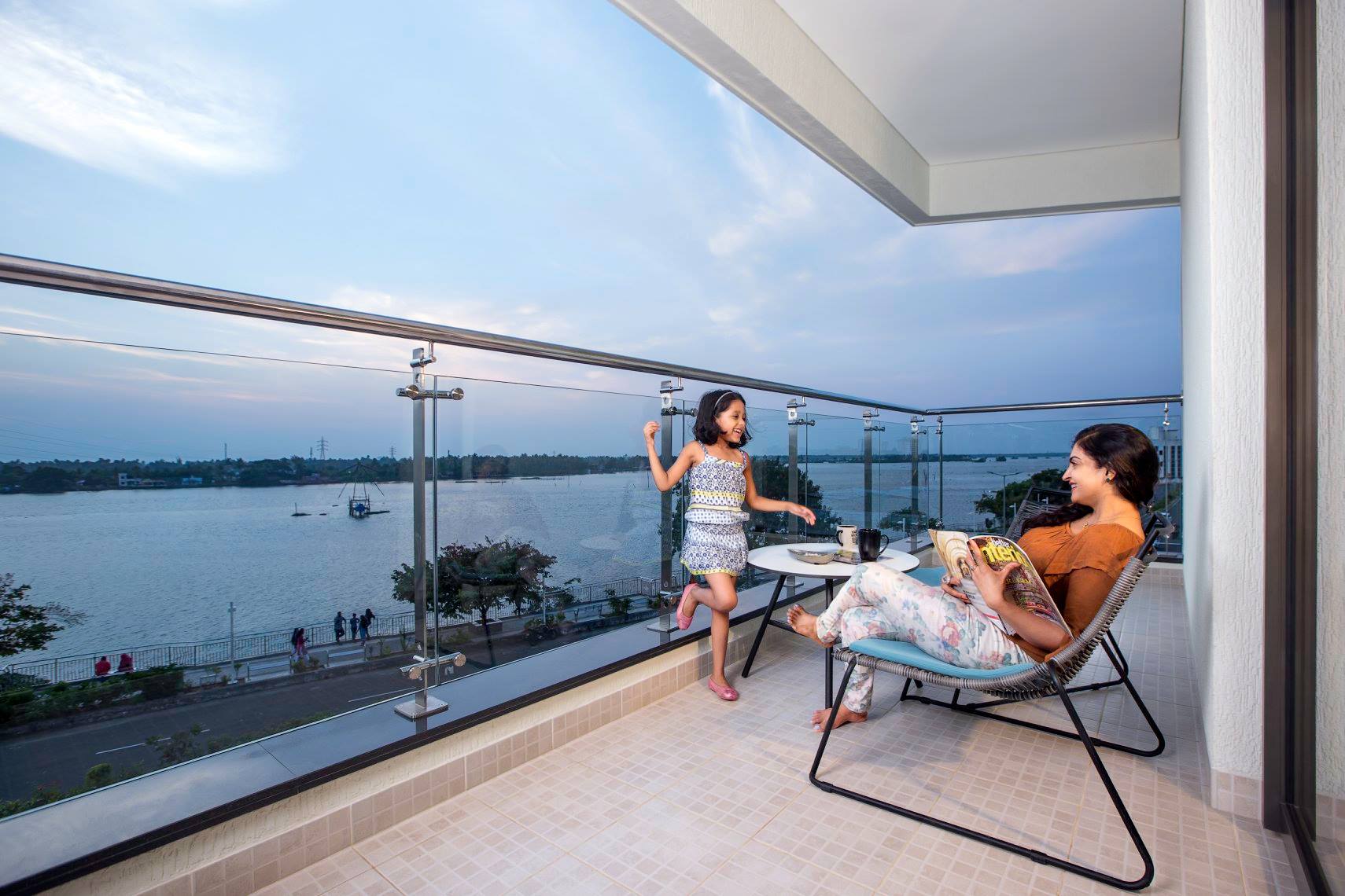 Marina One, Kochi Property, Sea view apartments, Sea Facing property, Waterfront property, Coastal property, Kochi real estate, CRZ free property, India real estate news, Indian realty news, Real estate news India, Indian property market news, Realty Plus, Track2Realty, Second homes, Leisure homes, Luxury homes